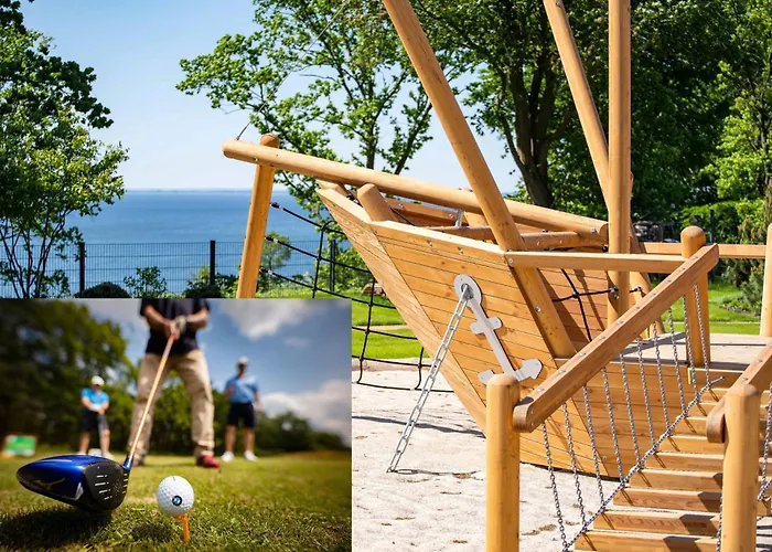 Haffhaeuser Am Stettiner Haff Haus 2 We 9 Golf Special Buchbar Lägenhet Garz (Usedom)